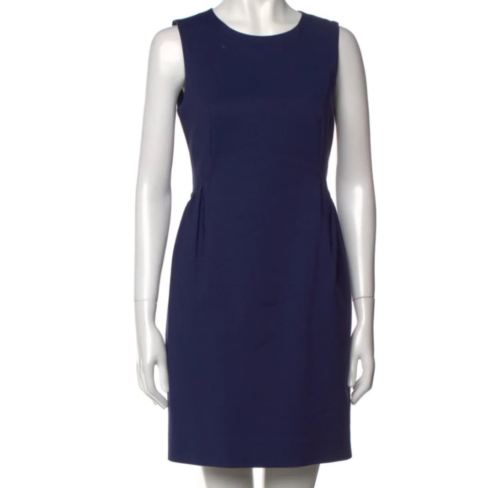 Kate Spade New York Blue Crew Neck Mini Dress